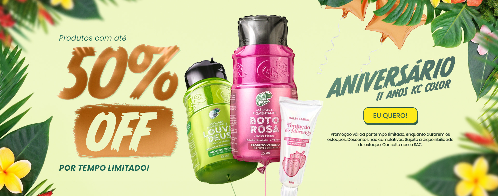 Aniversário Kamaleão Color 11 anos!