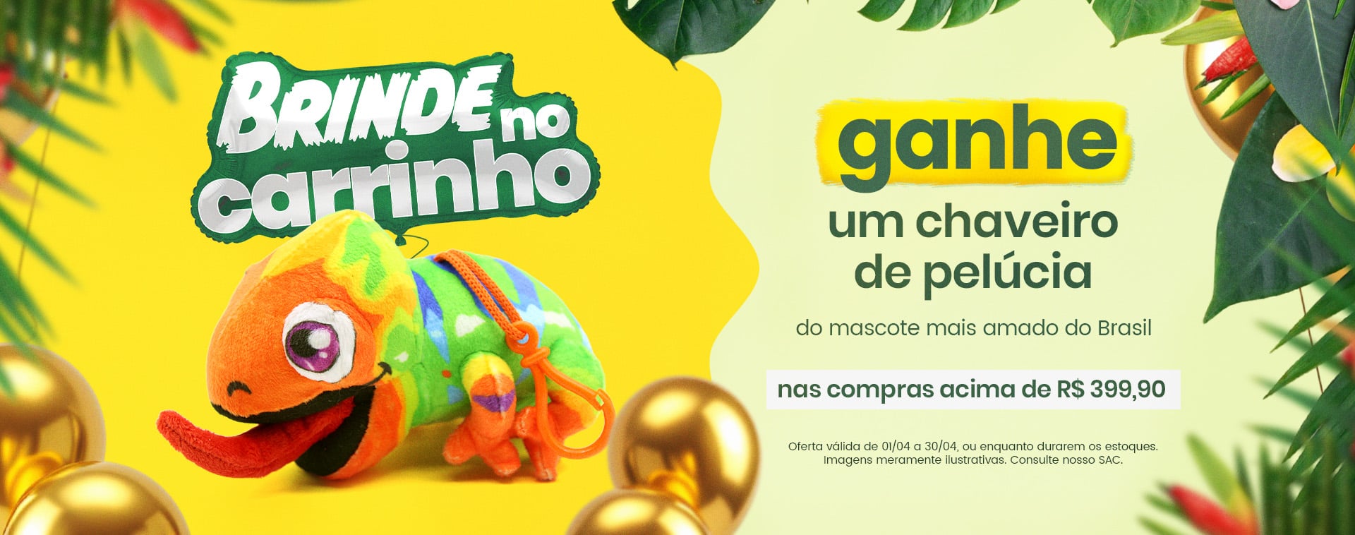 Aniversário KC - Chaveiro de Pelúcia